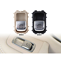 Два цвята единични бутони за ел. стъкла за Mercedes C W205 GLC X253 W253 S W222 E W213  - BM34 BM35